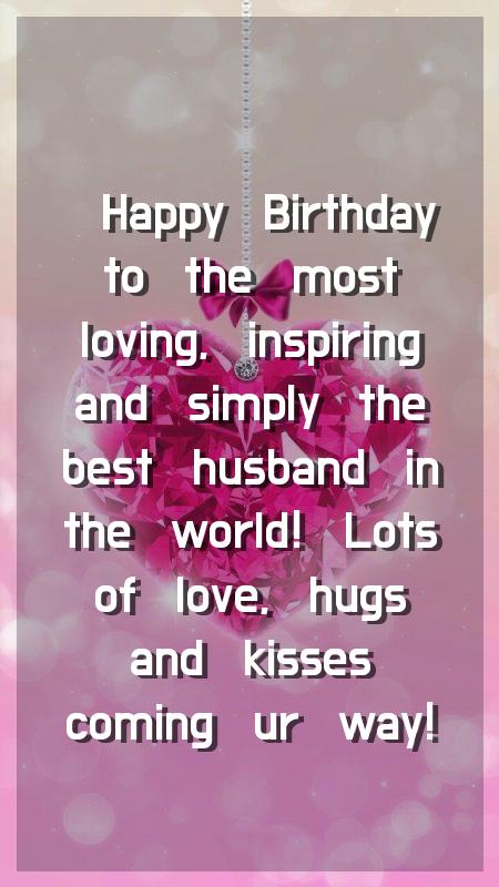 romantic birthday wishes for husband from wife